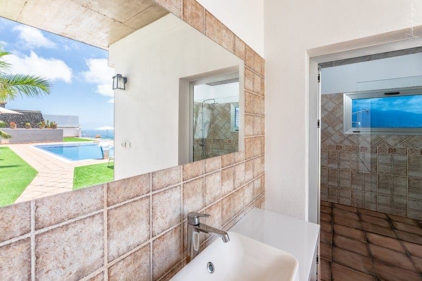 Außenbad, Casa Dianayer, Ferienhaus La Palma Los Llanos