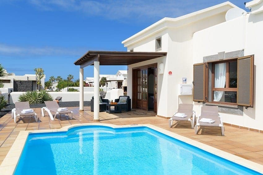 Outdoor Area, Casa La Goleta, Lanzarote Holiday Cottage