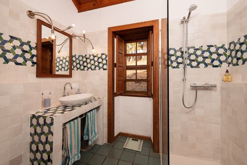 Baño, Alpalma Casa y Jardín, Casa Rural con Piscina Puntagorda