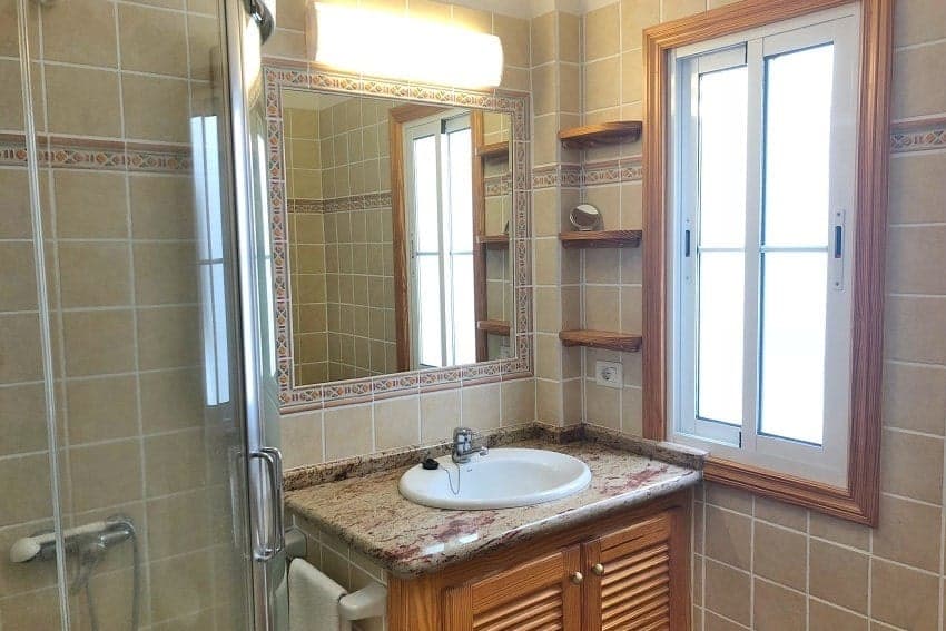 Bathroom, Apartment El Faro 1, Holiday Apartment Puerto Naos