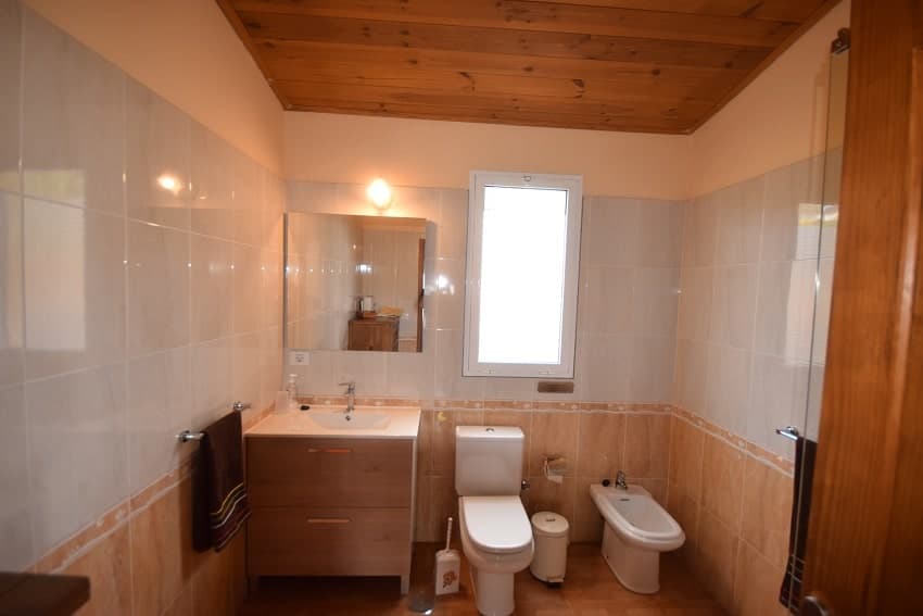 Bad, Casa Florita, Ferienhaus La Palma