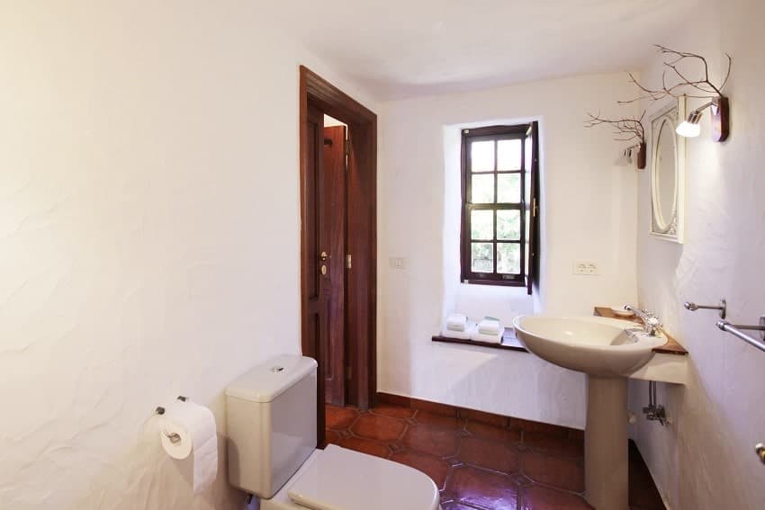 Bad, Casa Las Tortugas, Ferienhaus La Palma