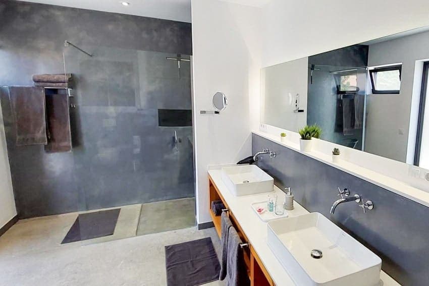 Baño, Casa Nido, Casa Rural con Piscina Lajares