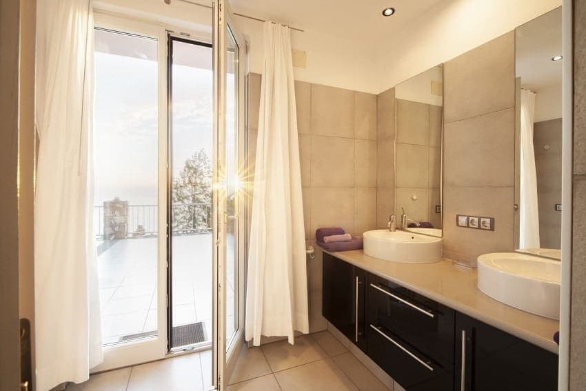 Bathroom, Casa San Borondon, La Palma Holiday Home with Pool