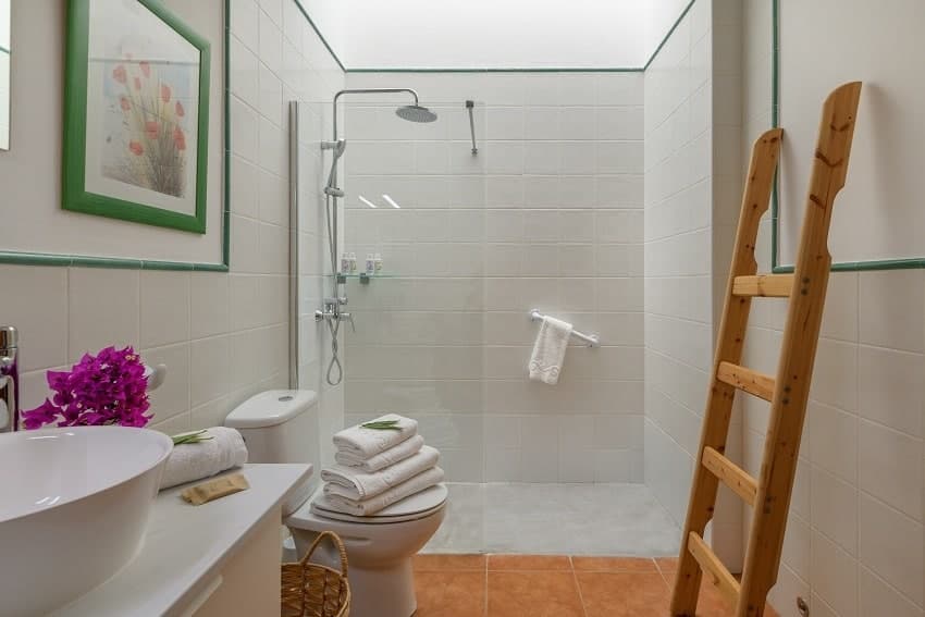 Baño, Casa Vista Mar, Villa Playa Blanca con Piscina
