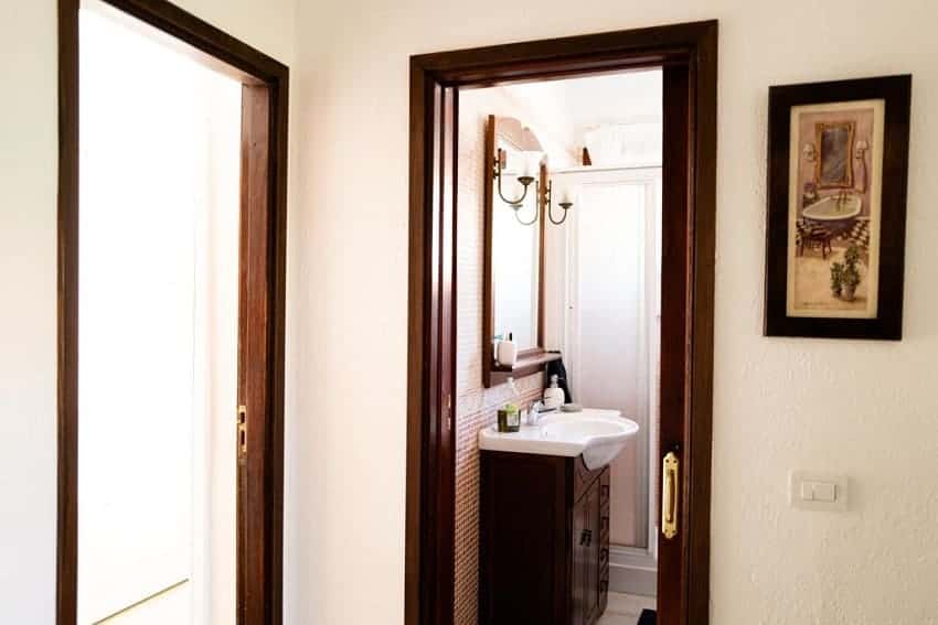 Bathroom, Finca Teneguía, Holiday Villa Fuencaliente