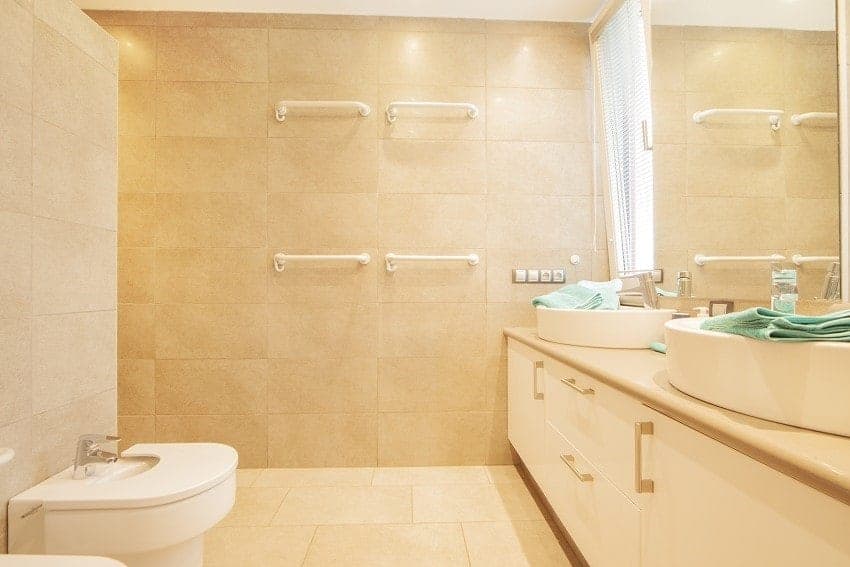 Bathroom, Villa Alegranza, Villa with Heated Pool La Palma