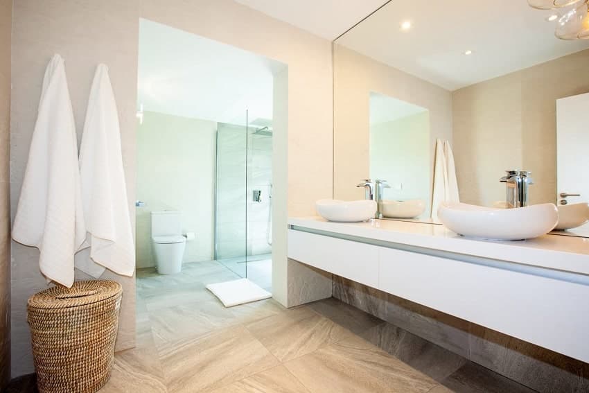 Bathroom, Villa Cascada, Villa with Pool Lanzarote
