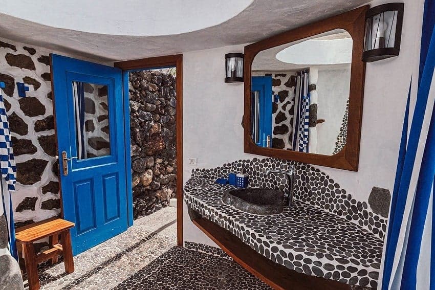 Baño, Villa Manrique, Alojamiento en El Hierro