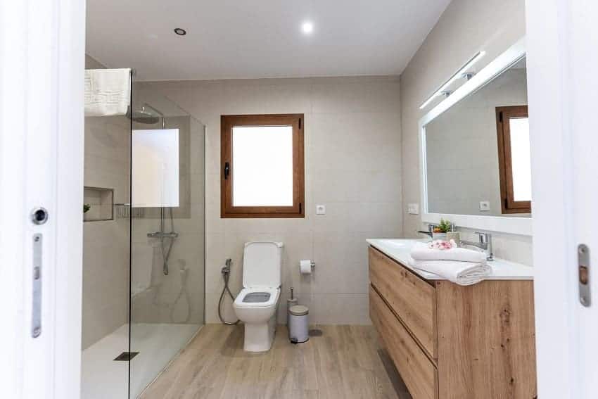 Bathroom, Villa Marajá, La Palma Villa Holidays