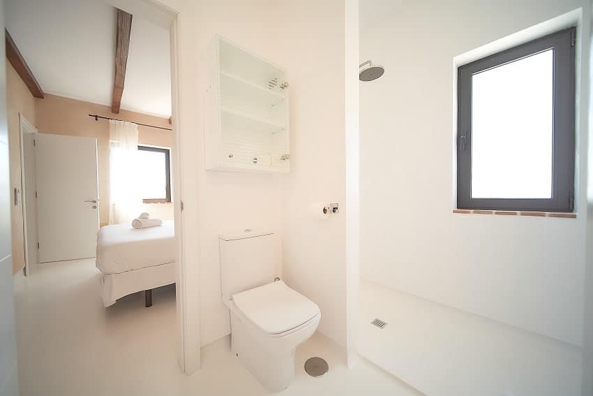 Bad, Villa Mykonos, Ferienhaus auf Fuerteventura mieten