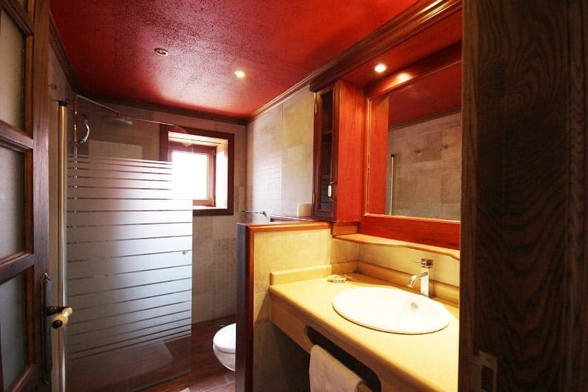 Bad, Villa Nerea, La Palma Haus mieten