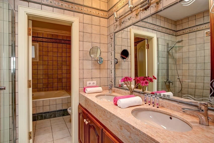 Baño, Villa Risco, Casa Vacacional Lanzarote
