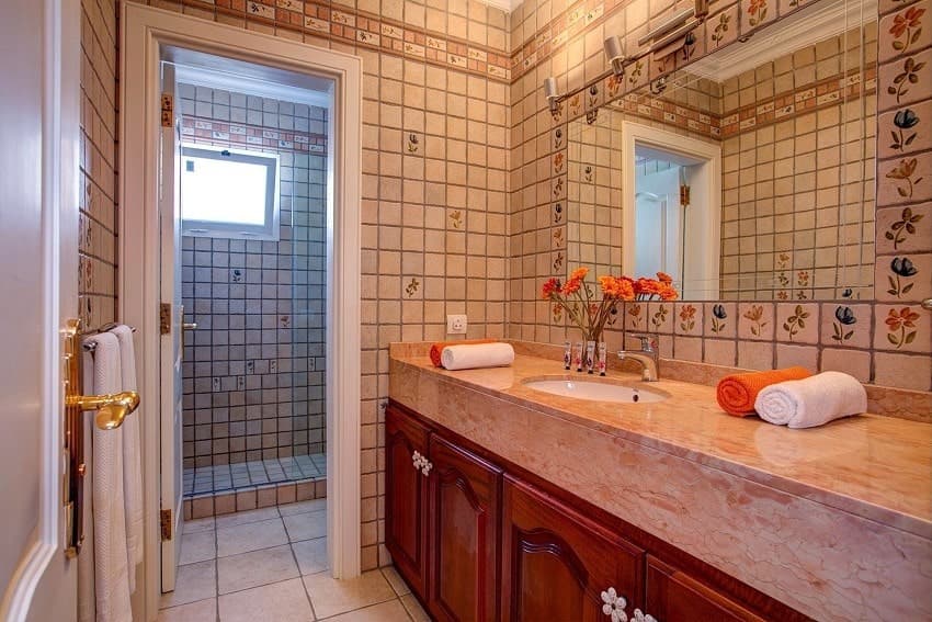 Baño, Villa Risco, Casa Vacacional Lanzarote