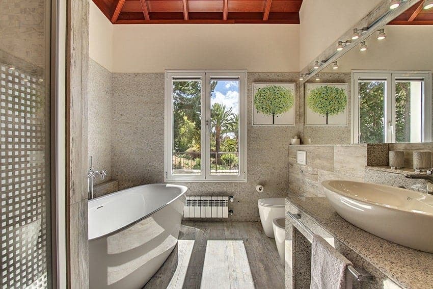 Bad, Villa Royal, Ferienhaus La Palma