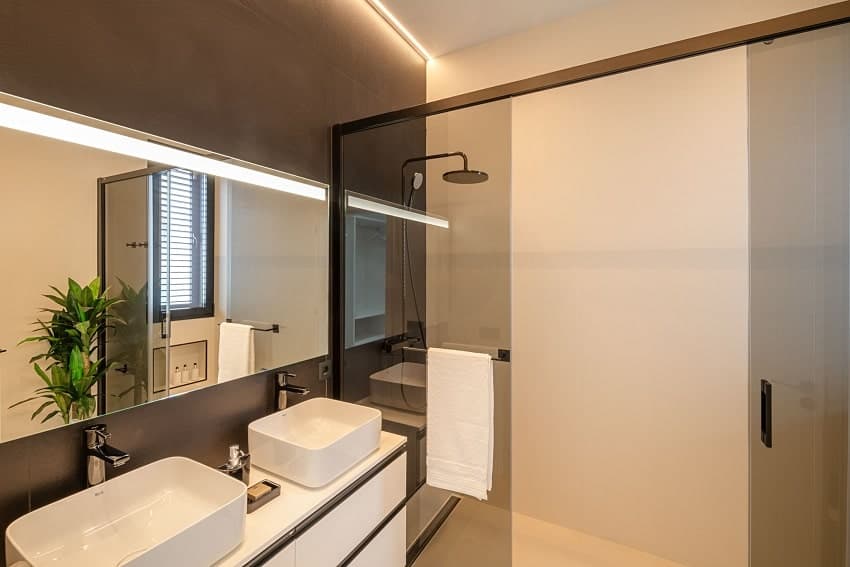 Bad, Villa Toro, Ferienvilla Lanzarote, Puerto Calero