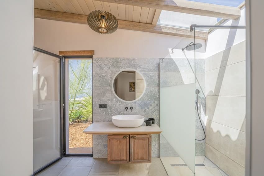 Badezimmer 2, Villa SkyView, Villa La Punta mit Pool, La Palma