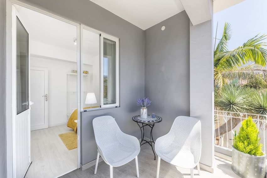 Balkon, Villa Montserrat, Haus auf La Palma mieten