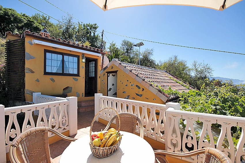 Terrasse, Casa Tata, Günstige Unterkunft Tijarafe