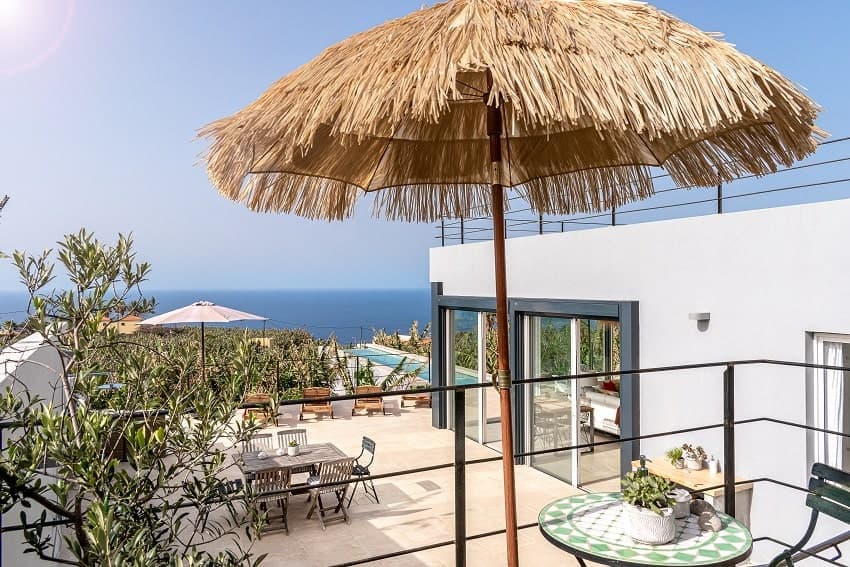 Casa Alba Marina, View, Holiday Villa Tazacorte, Canary Islands