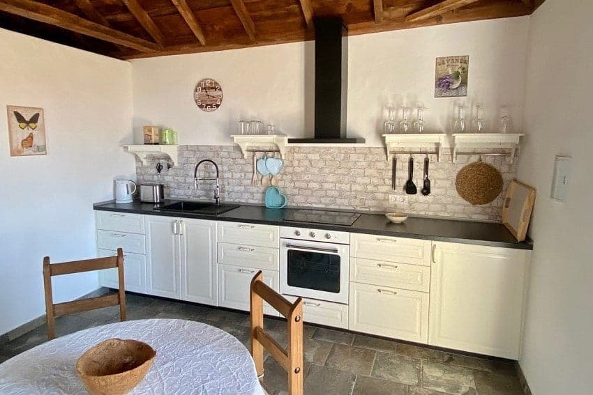 Casa Albillo, Gästehaus, Küche, La Palma Ferienhaus mieten