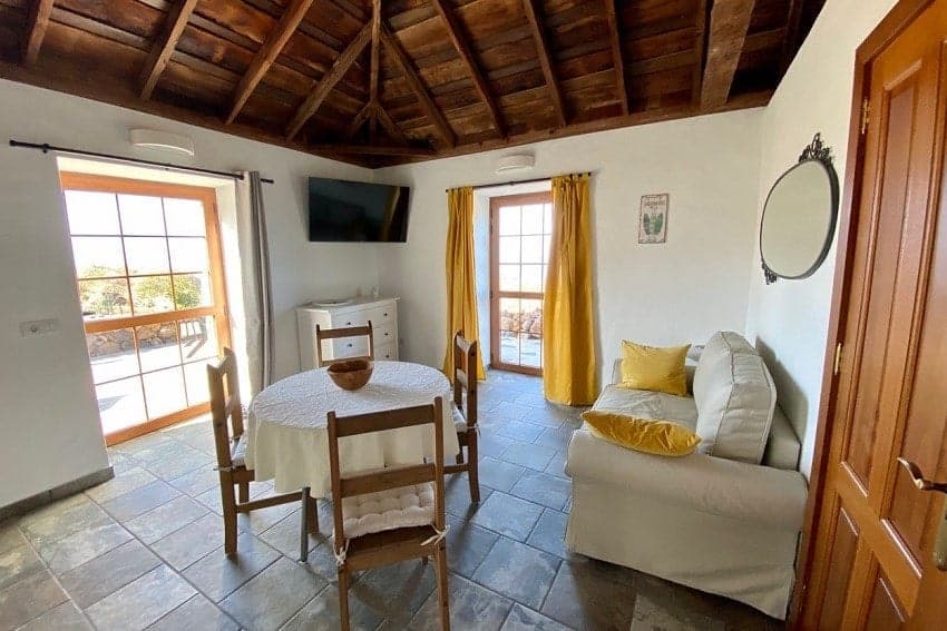 Casa Albillo, Gästehaus, Wohnbereich, La Palma Ferienhaus mieten