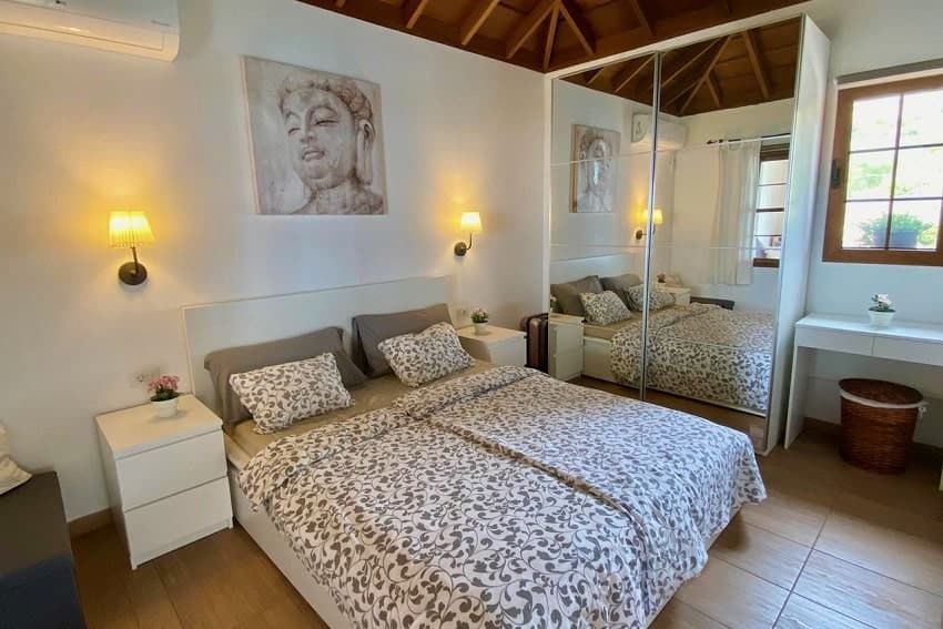 Casa Albillo, Schlafzimmer, La Palma Ferienhaus mieten