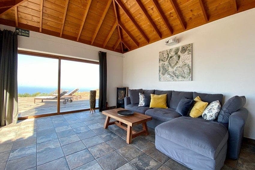 Casa Albillo, Wohnbereich, La Palma Ferienhaus mieten