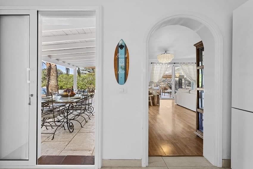 Casa Brixio, Blick aus der Küche, Ferienhaus Fuerteventura