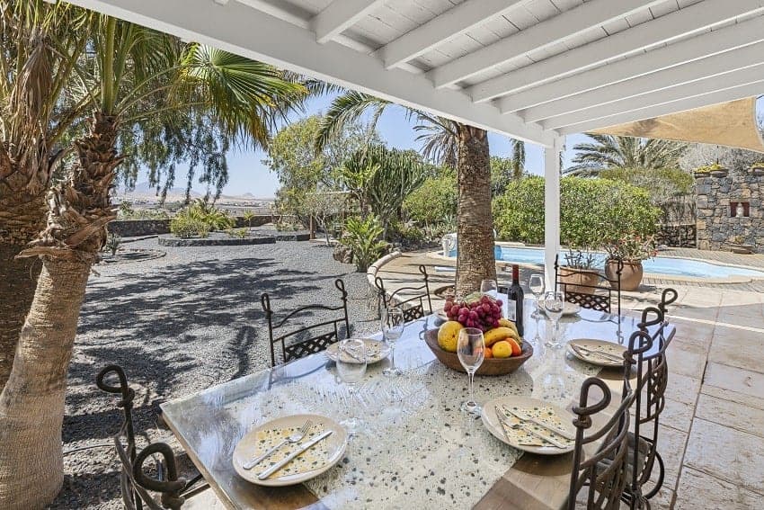 Casa Brixio, Essbereich, Ferienhaus Fuerteventura