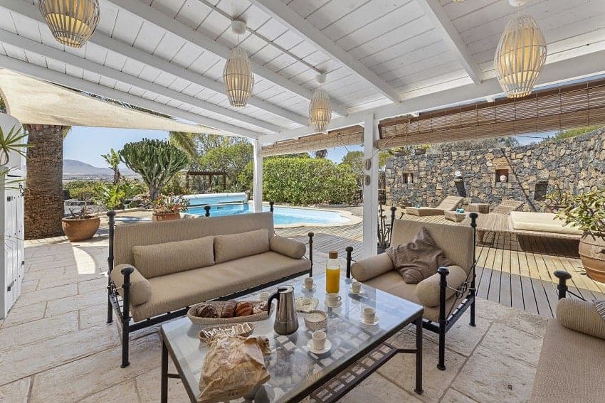 Casa Brixio, Lounge, Ferienhaus Fuerteventura, Lajares