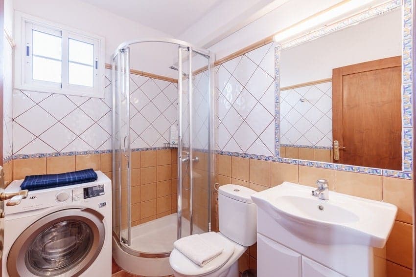 Casa La Atalaya del Mar, Baño, Casa Rural La Palma con Piscina