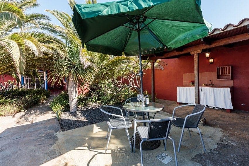 Casa La Atalaya del Mar, Barbacoa, Casa Rural La Palma con Piscina