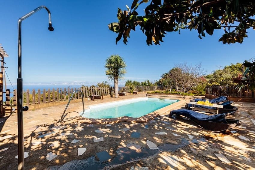 Casa La Atalaya del Mar, Piscina, Casa Rural La Palma con Piscina