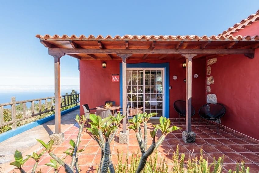 Casa La Atalaya del Mar, Terraza, Casa Rural La Palma