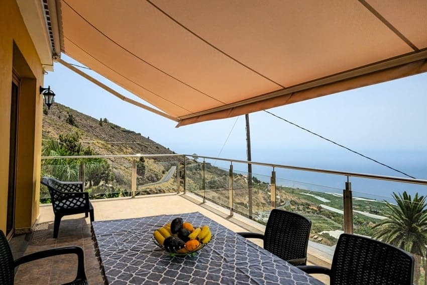 Casa La Planta, Balkon, Ferienhaus La Palma
