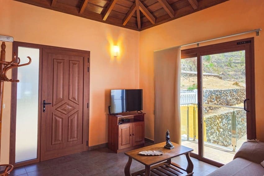 Casa La Planta, Wohnbereich, Ferienhaus La Punta La Palma