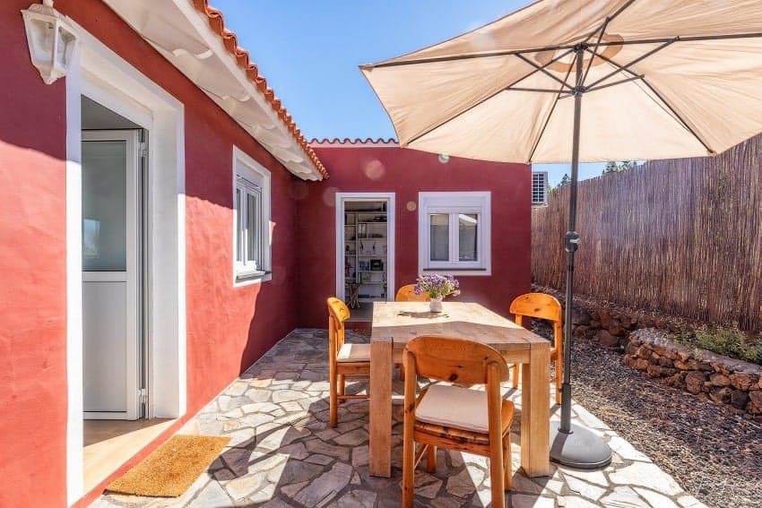 Casa Mesigresi, Terrasse, La Palma Puntagorda Ferienhaus