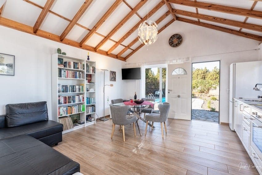 Casa Mesigresi, Wohnbereich, La Palma Puntagorda Ferienhaus