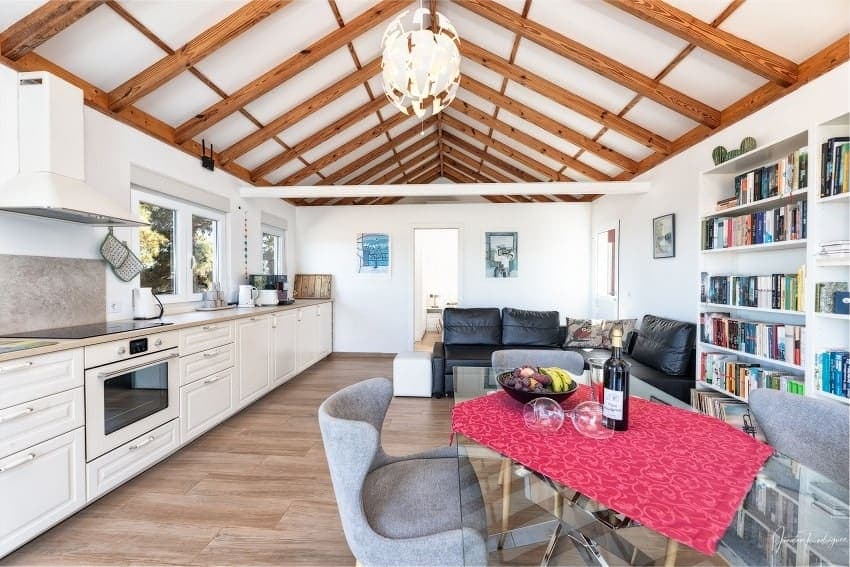 Casa Mesigresi, Wohnküche, La Palma Puntagorda Ferienhaus