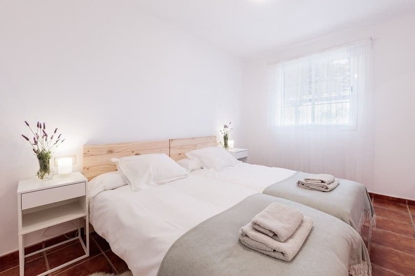 Casita de Juan, Schlafzimmer, Haus mieten La Palma