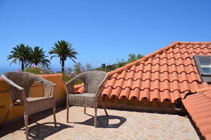 Azotea, Casa Caracol, Casa Rural en La Palma Canarias