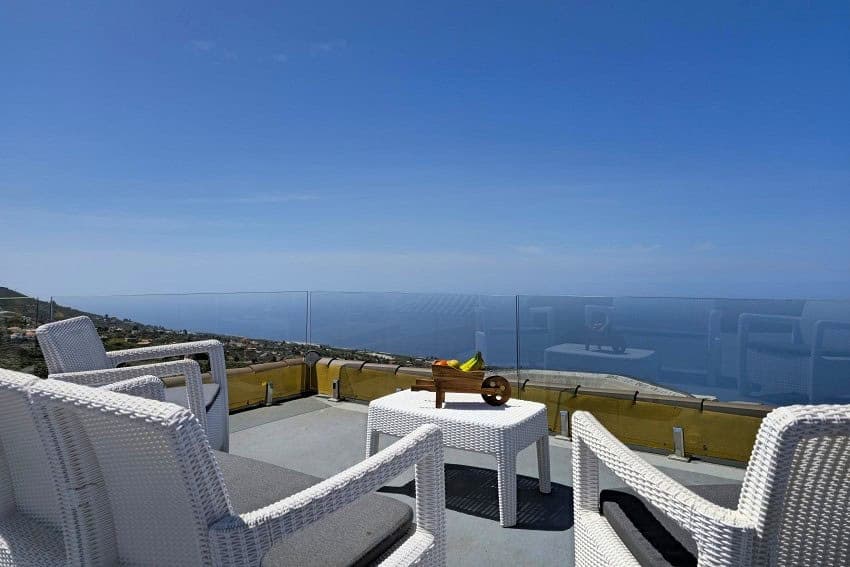 Roof Terrace, Casa Mica, Holiday Rental Tijarafe
