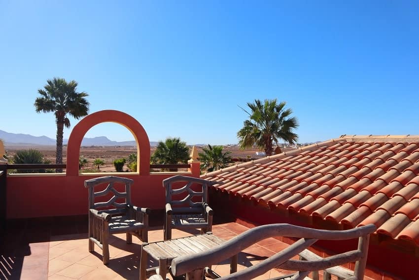 Dachterrasse, Villa Cora, Villa auf Fuerteventura mieten