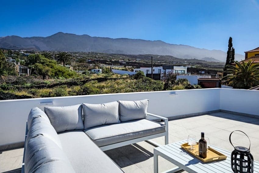 Roof Terrace, Villa Veni, Holiday Villa La Palma