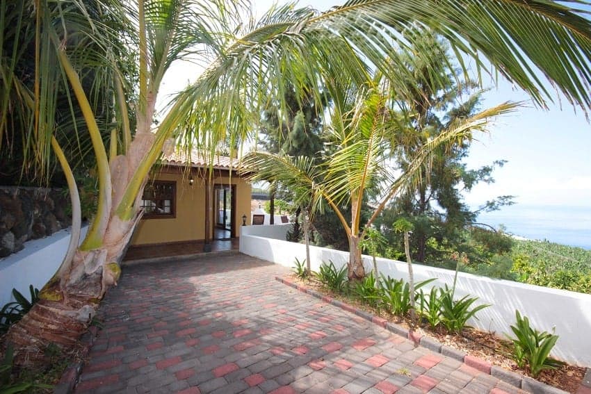 Entrada, Apartamento, Casa Paula, Casa Rural en La Palma con Piscina