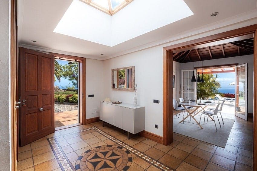 Eingangsbereich, Villa Vista Reina, Ferienhaus La Palma Tijarafe