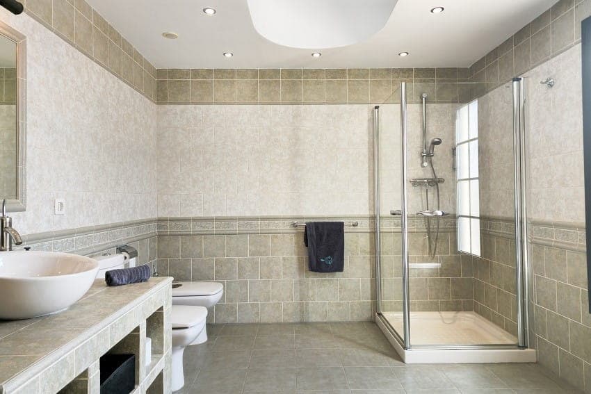 En-Suite Bathroom to the 3. Bedroom, Villa Ellanoor, Villa with Pool Fuerteventura En-Suite Bathroom to the 3. Bedroom, Villa Ellanoor, Villa with Pool Fuerteventura