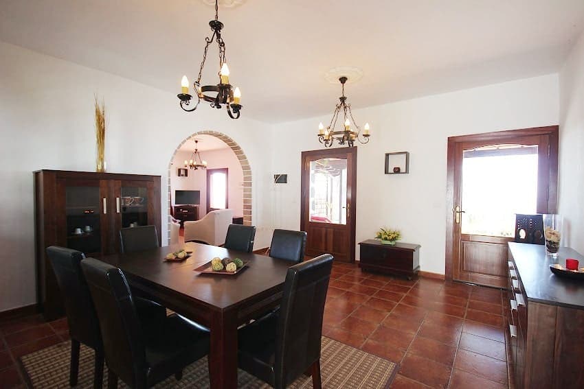Dining Area, Villa Capricho, Holiday Cottage with Pool La Palma