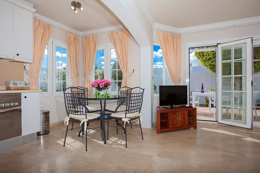 Dining Area, Villa Charlana, Villa Rental Lanzarote
